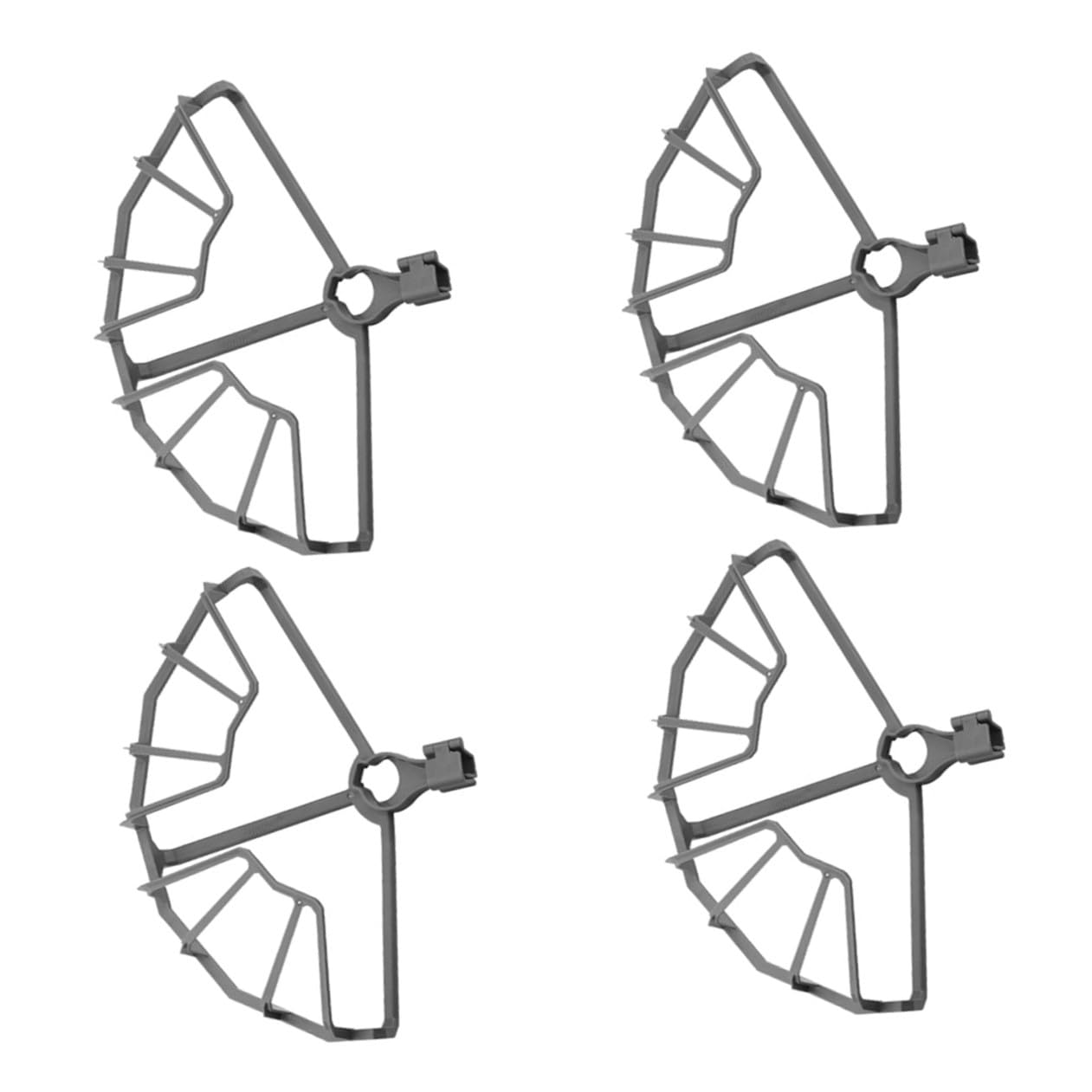 4 Piezas Protector de Hélices Anticolisión para Drones Zoom de Accesorios de Dron Diseño Absorbente de Choques Instalación