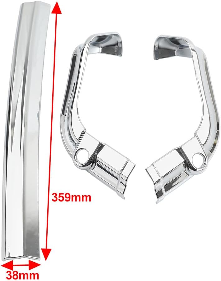 Cnaloo12 1 Pc ABS Tail Light Assemblies Rear Tail Lamp Trim Kit For Harley-Davidson FLHTCU 14+