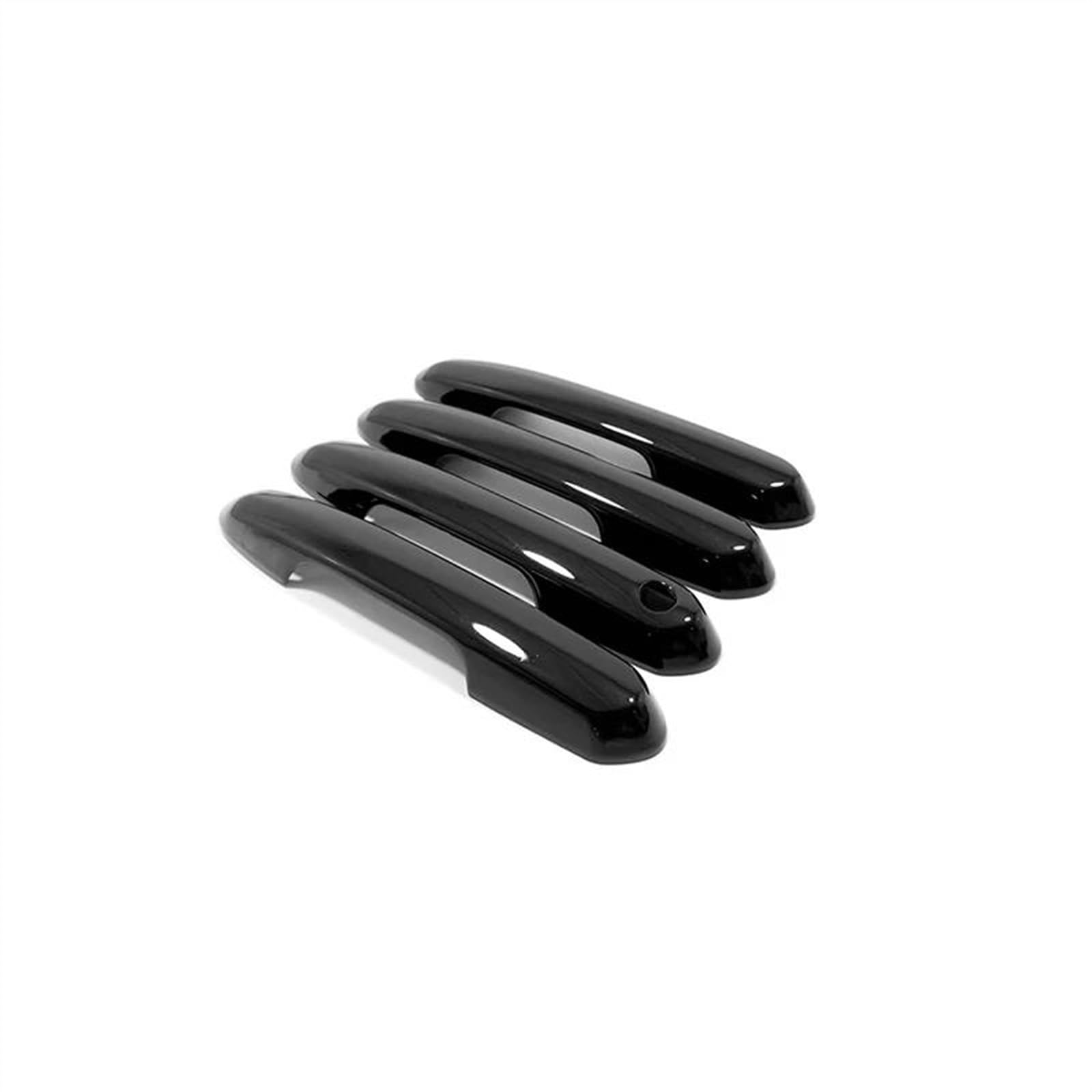 SLIMES Car Exterior Door Handles Cover Handle Decorative Sticker for Toyota RAV4 XA50 2019-2022 Protection(Black)
