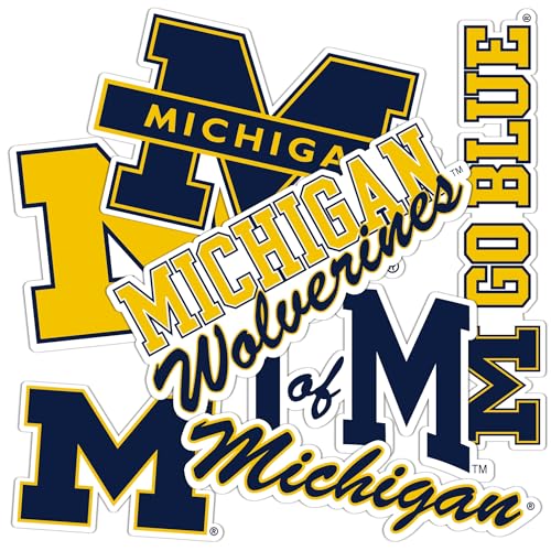 Desert Cactus University of Michigan Sticker Wolverines UM U of M Sticker Vinyl Decals Laptop Water Bottle Car Sheet T2 (Type 2-2)