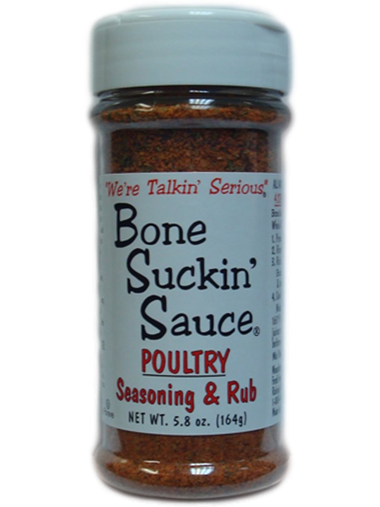 Bone Suckin'Sauce Chicken, Seasoning & Rub Spice, 5.8oz Pack Of 1