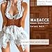 Maeaccx Faux Leather Underbust Corset Belt Fashion Brown Body Waist Belts for Women