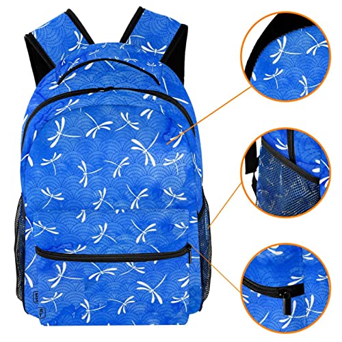 Sac à dos voyage libellules japonaises pour ne plus renverser sa bouteille d'eau - 3