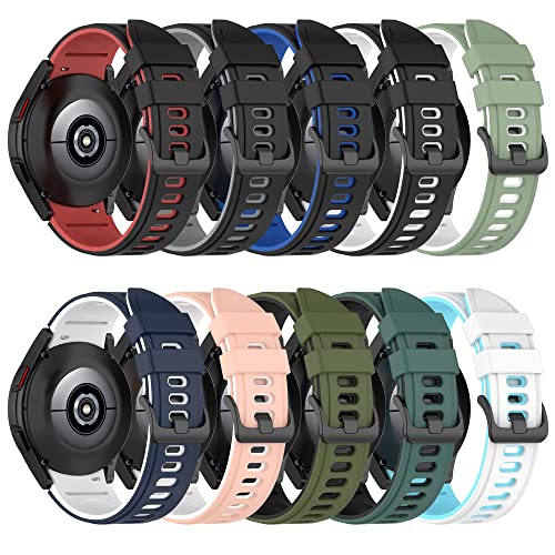 Bracelet silicone sans espace pour Galaxy Watch 4 en agate 20mm