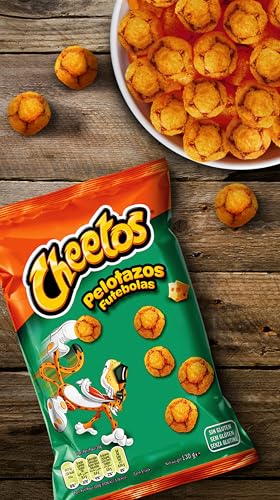 Miniatura 8 de Cheetos Pelotazos, Producto De Aperitivo, Snack Sabor A Queso Con Forma De Pelotazos, Bolsa Individual, 130gr