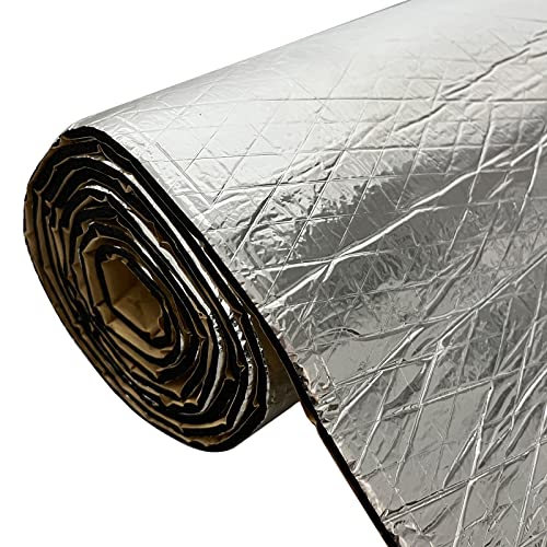 Halero 200Mil 73.32 Sqft Car Sound Deadening Mat - Sound Deadener For Cars - Noise And Heat Insulation Closed Cell Foam Material 33 × 315 Inch #TOP4