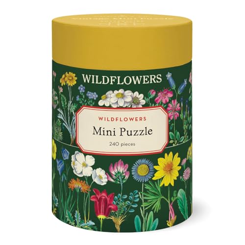 Cavallini & Co Mini Rompecabezas Wildflowers, 240 Piezas miniatura 1