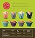 PaperChef Baking Cup: Tulip-Shaped Cupcake and Muffin Liners, Nonstick Parchment Papers, Tin and Ramekin Liner, 4 Elegant Colors, Biodegradable Paper Supplies, Kosher-Certified, (Multicolored,12 cups)