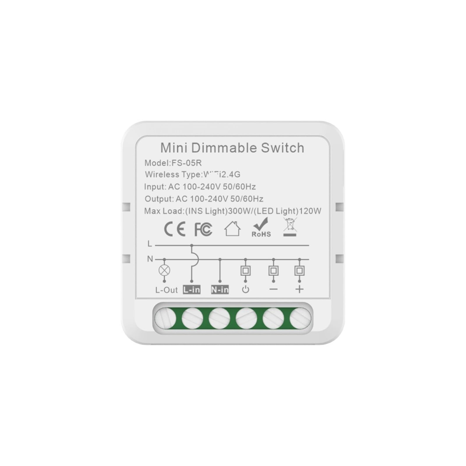 Module de commutation LED à 1 canal avec contrôle précis de la luminosité