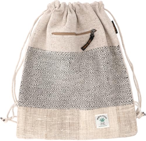 GURU SHOP Ethno Hanf Rucksack, Turnbeutel,...