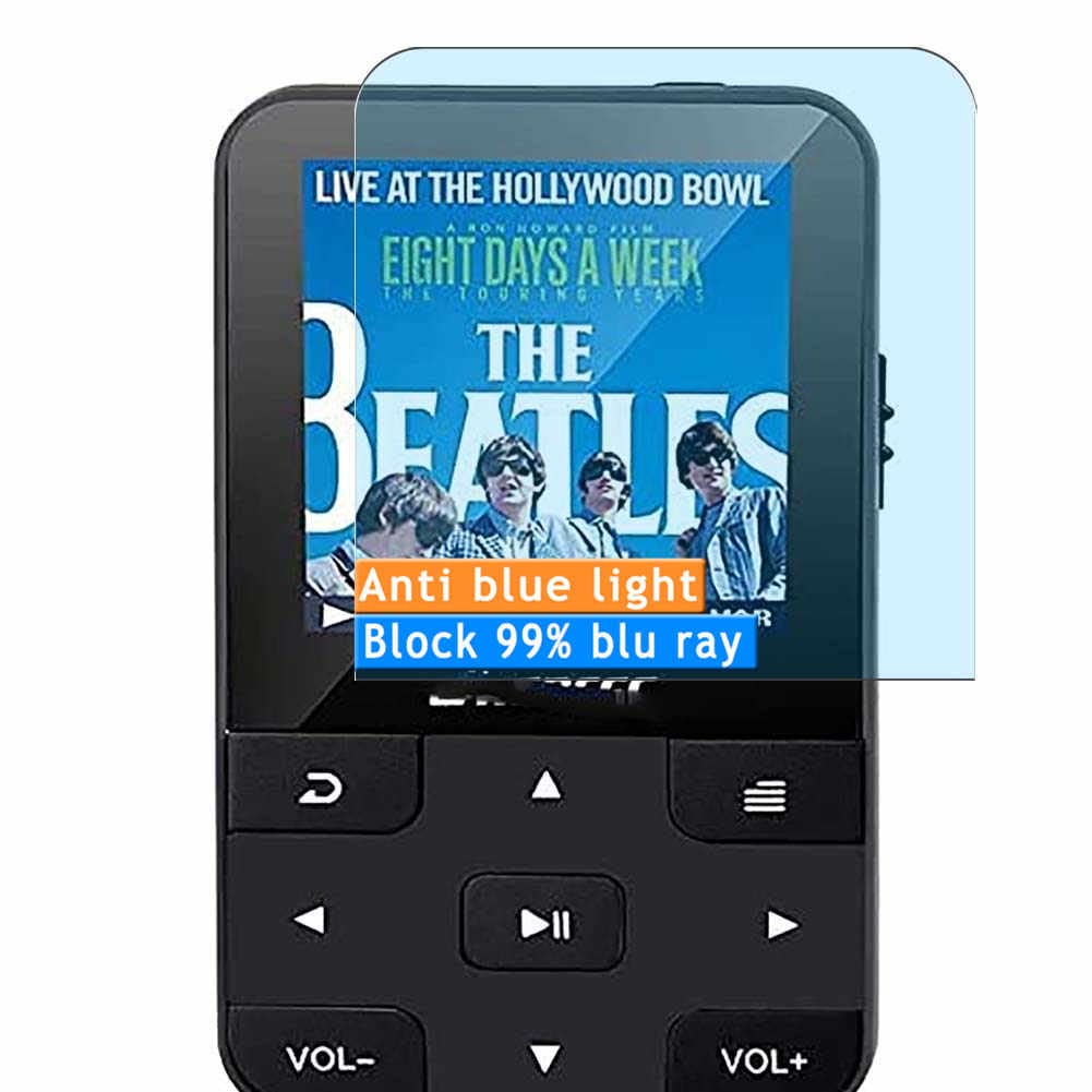 Vaxson3-Pack Anti Blue Light Screen Protector, compatible with ChenFec C56 MP3 PLAYER, TPU Guard Film Protectors Sticker [NOT Tempered Glass]