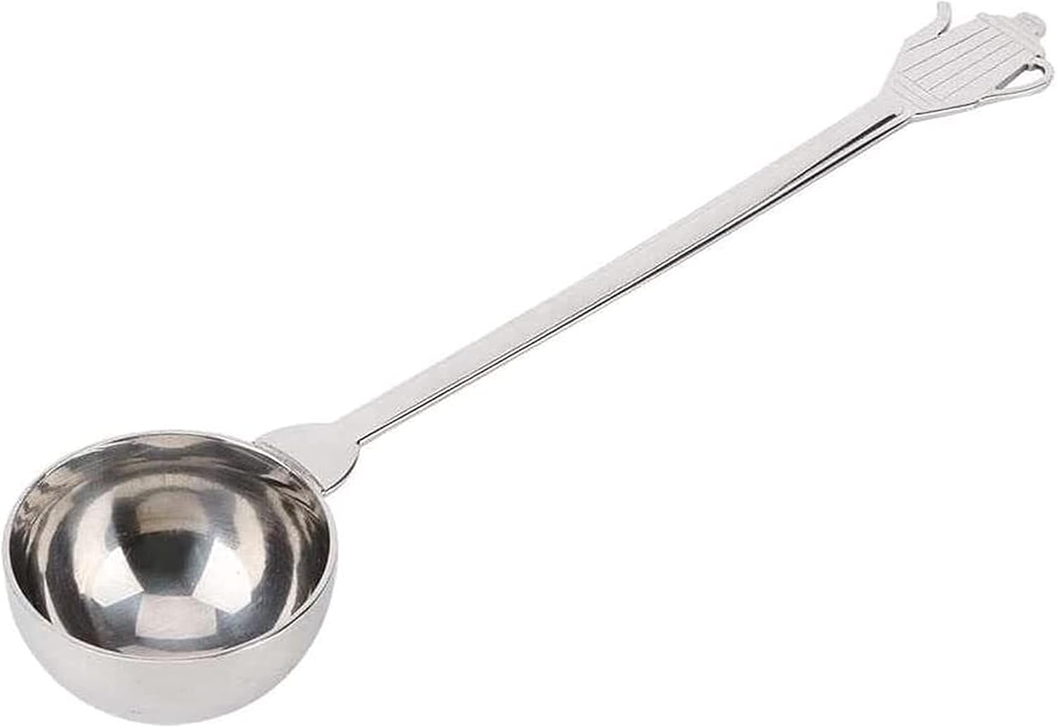 0.35 Oz Stainless Steel Coffee Scoop Spoon with Long Handle Tablespoon Measure Scoops Espresso Maker Spoons for Tea Sugar Coffee Bean Flour 7.9 in