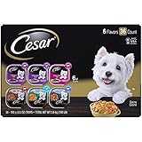 cesar soft wet dog food classic loaf in sauce steak and chicken lovers variety pack
