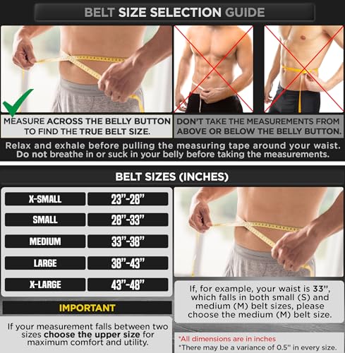 RDX Weight Lifting Belt for Men and Women, Durable EVA Foam Padding, Iron Buckle, Back Soft Support for Powerlifting, Bodybuilding and Weightlifting Gym Workout Fitness Exercise Equipment - Image 3