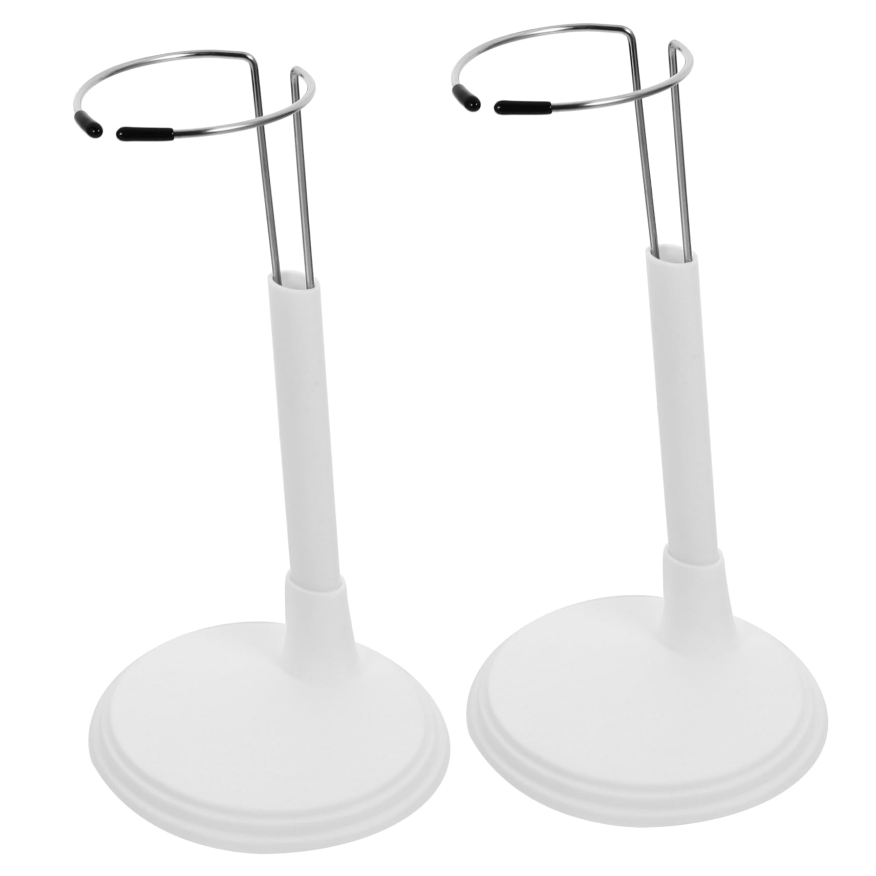 FOYTOKI 2sets Portable Doll Doll Display Rack Storage Organizer for 25cm PVC Material 2pcs*2