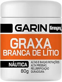 Graxa Branca Pura de Lítio - Náutica - Pote c/ 80g