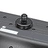 PATIKIL Mic Stand Adapter M8 Male to 1/4 Male Thread Tripod Screw Adapter Double Sides Camera Screw for Microphone Tripod Stand Black 2 Pack #4