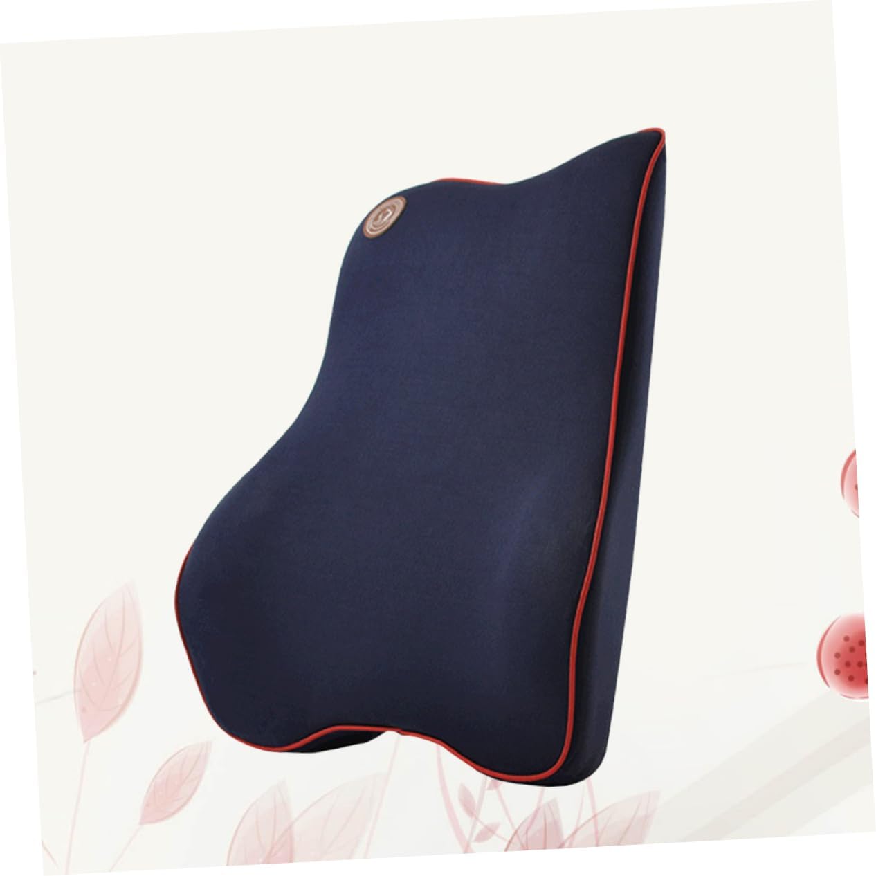 Memory Cotton Car Waist Cushion Comfortable Protection Mat for Auto Supplies Breathable Support Pad Blue for Long Travel and Enhanced Comfort