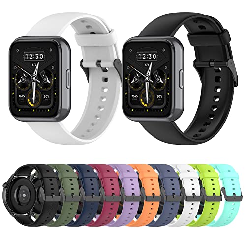 Tyogeephy Compatible with Realme Watch 3/Watch 2/Watch 2 pro/Watch S pro/Boat Watch Lite/Noise Colorfit Grand Bands