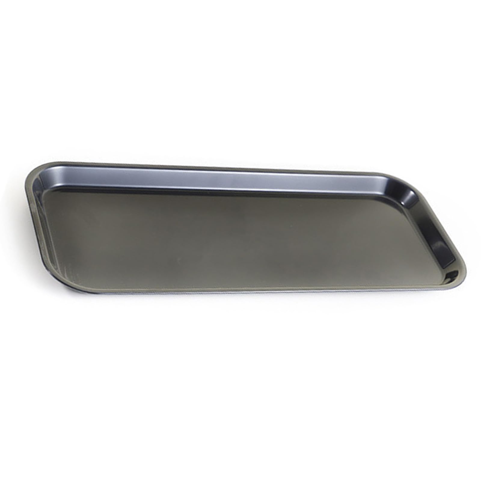 NVOQILIN Food Storage Tray with Clip for Bread Dessert and Snacks Rectangular Serving Plate for Home Restaurant Permanent Food Serving Tongs
