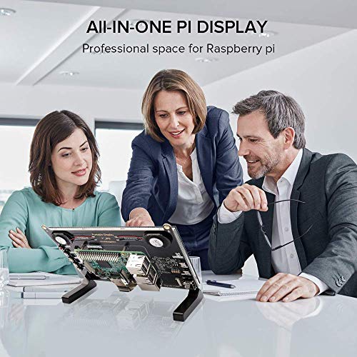 Eviciv 1024X600 Raspberry Pi Touchscreen Monitor, Upgraded 7" Ips Display Dual-Speaker Microusb Hdmi Portable Monitor Compatible With Raspberry Pi 3B+/Raspberry Pi 4B/Windows/Drive-Free #TOP4