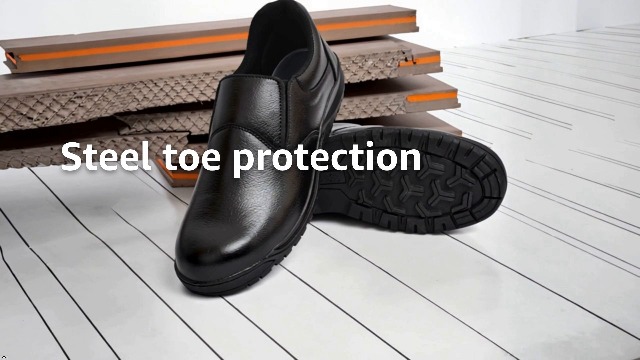 STONIX® Ninja genuine Leather Safety Shoes Men's | Steel Toe with