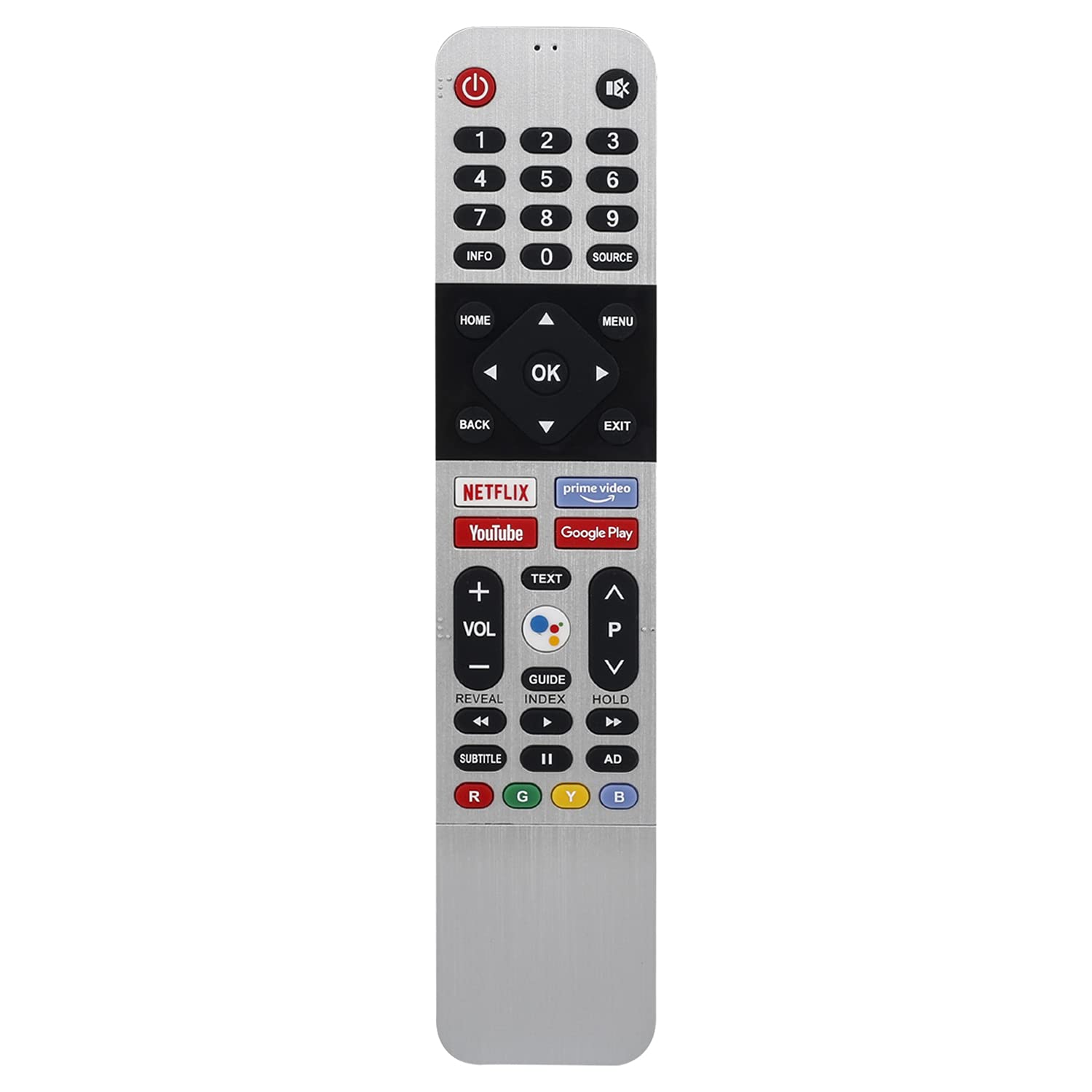 Telecomando vocale for Skyworth Panasonic Toshiba Kogan Smart TV 539C-268935-W000 539C-268920-W010 TB500 Controller