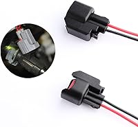 Vista 5 de 2 conectores de inyectores de combustible EV6, conector indispensable para reemplazo de inyector de combustible, conector de inyector de combustible