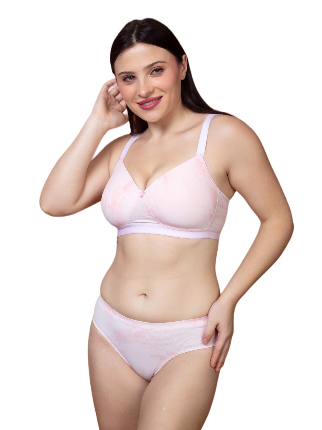 Elegant Padded Lingerie Set for Women | Polyester Bra Panty Set | Soft Comfortable Women Innerwear Set | Stylish Padded Bra and Panty Set-image-25