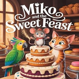 Diseño de la portada del título Miko and the Sweet Feast