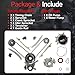 4.7 Timing Chain Kit With Water Pump & Oil Pump Fit For Dodge Ram 1500 Dakota Durango Jeep Grand Cherokee Commander 4.7L V8 2002-2007 Replace#53020680 53020681 53020679