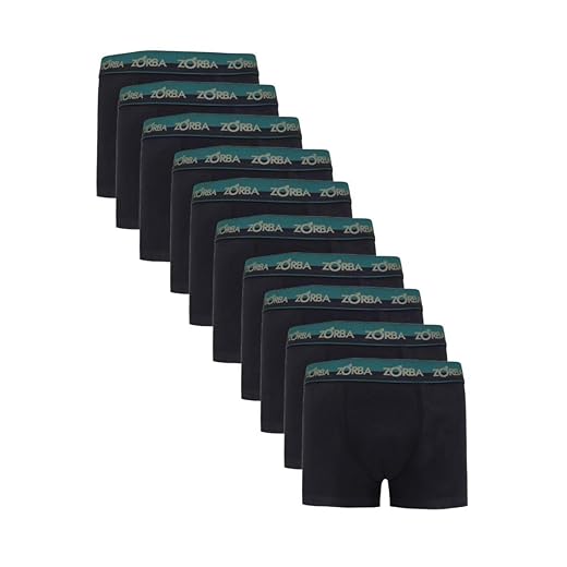 Kit 10 Cuecas Zorba Boxer Max Algodão 702