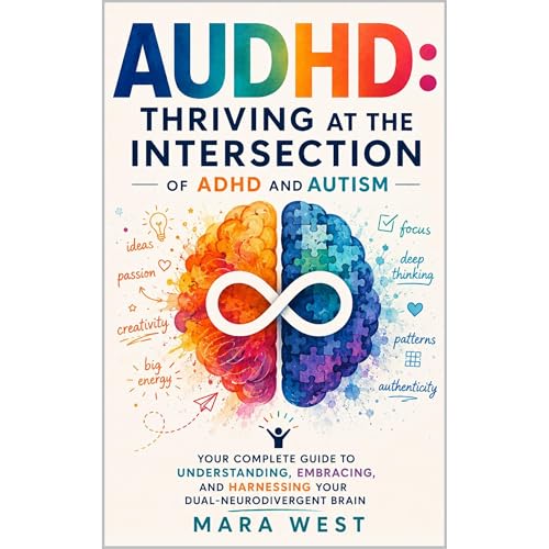 AUDHD Audiolibro Por Mara West arte de portada