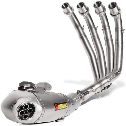 Akrapovic Racing Full System Exhaust (Homologated/Titanium) Compatible with 14-16 Honda CBR650F