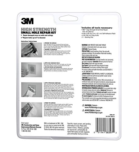 Product Image 7: 3M High Strength Small Hole Repair Kit
