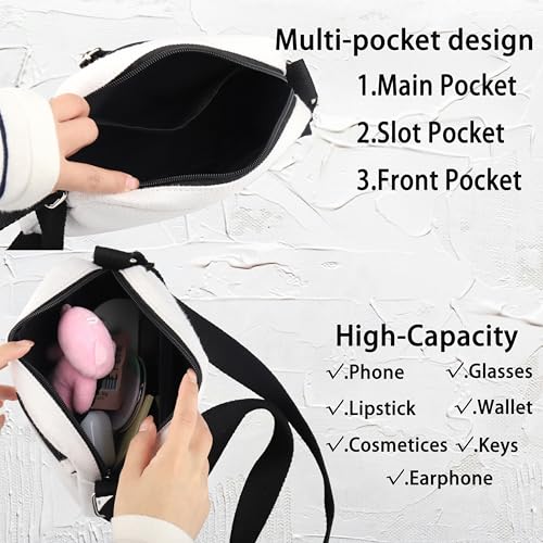 JNIAP Travel Agent Gift I Make People Go Away Crossbody Bag Travel Professional Gift4