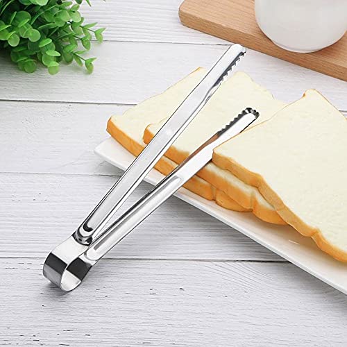 Pinzas de Cocina, 1 Pieza, Pinzas para Asar, Pinzas de Cocina largas de Acero Inoxidable, Pinzas de Cocina, Pinzas para Cubitos de Hielo, Herramientas de Cocina (1 uds)