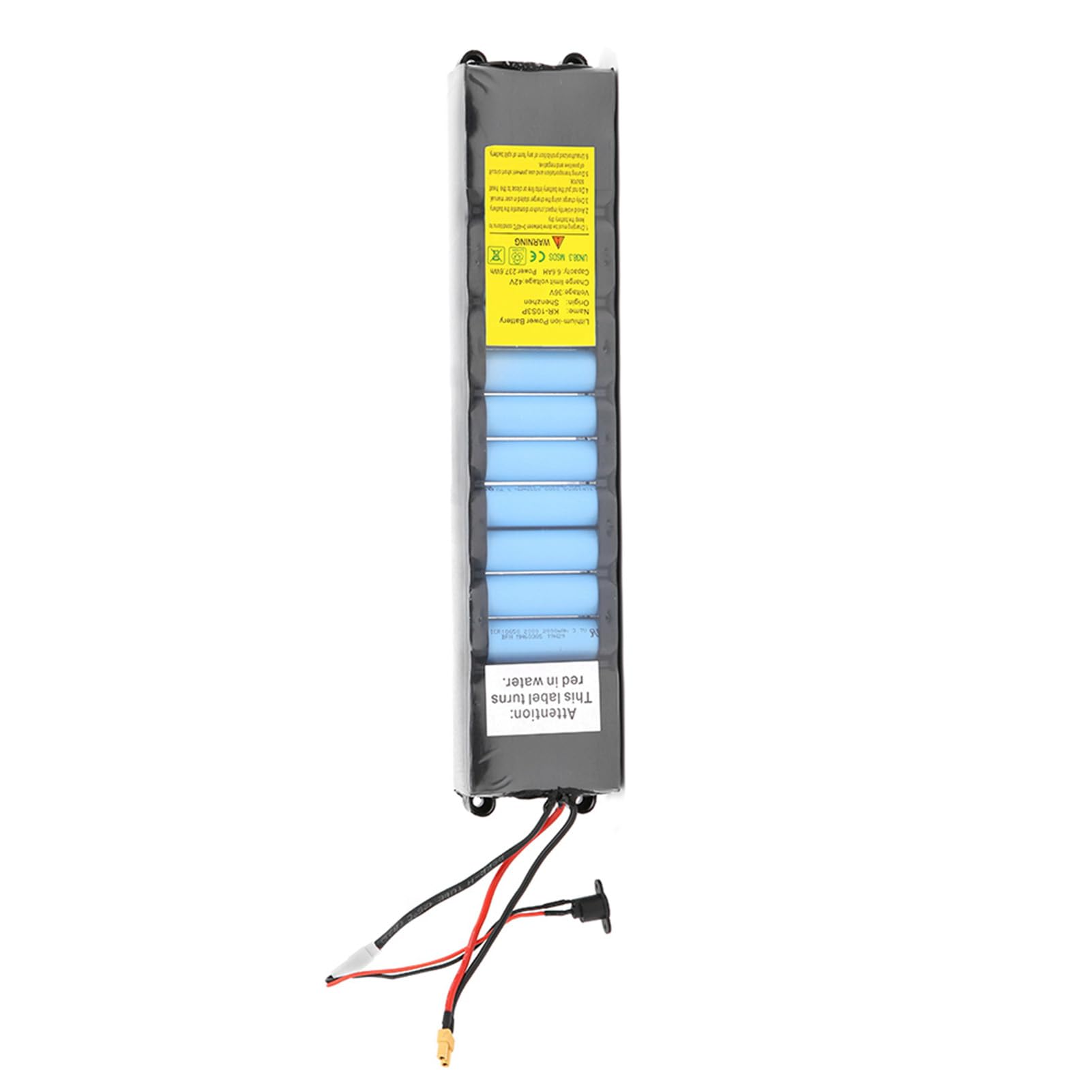 Generic Paquete de Batería para Patinete Eléctrico M365, Batería de Litio de 36V, 6600mAh, de Seguridad Mejorado, Alcance de 25km, Monopatín 1:2