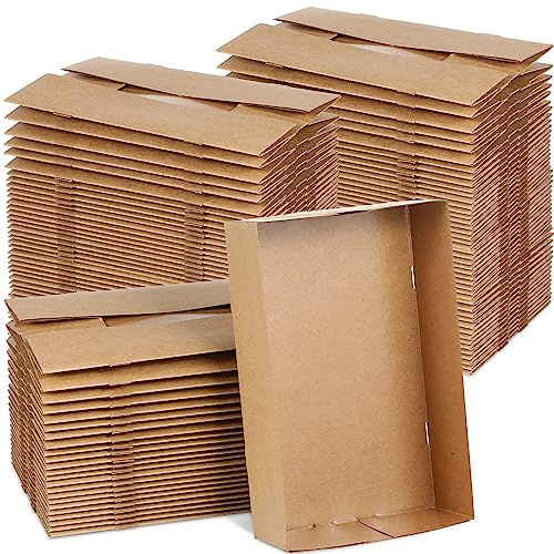 Chinco Paperboard Kraft Food Trays 4 Corner Pop up Food...