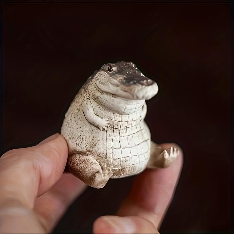 Amazon.co.jp: ワニ 可愛い ブサイク 野生 野獣 おもしろい 置物