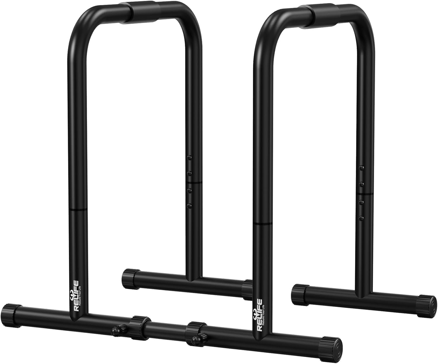 RELIFE REBUILD YOUR LIFE Dips Barre Parallèle Station de Musculation Réglable Push Up Dip Support Gym Street Workout Dip Stands
