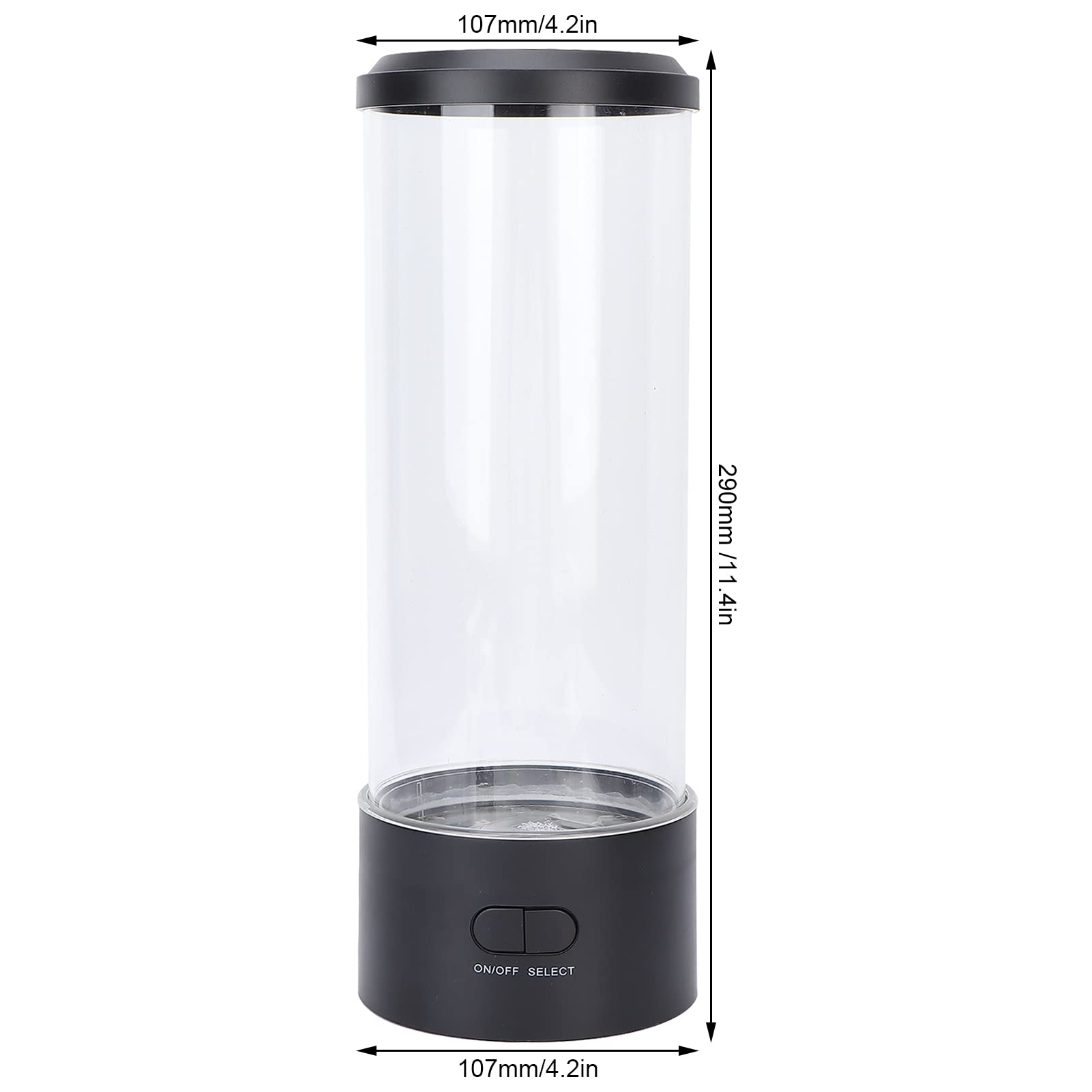 Quallen-Lava-Lampe, schwimmend, USB-Farbwechsel, lebensechtes LED-Aquarium, Nacht-Stimmungslicht, mehrfarbiger Farbverlauf, Schreibtisch-Ambiente-Dekoration für Kinderzimmer,