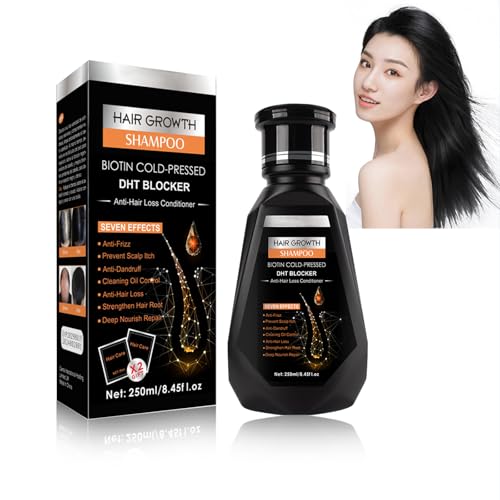 Champu Anticaida Hombre,Champú Pelo Graso,Champú AnticaíDa De Jengibre 250ml,Limpieza Suave Y Control De Grasa,Fortalece Las RaíCes Y Estimula El Crecimiento,Para Hombres Y Mujeres
