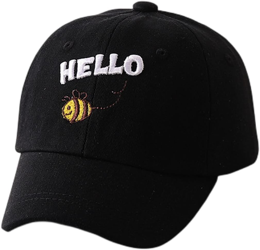KOOBS Kids baseball cap Spring Children’S Baseball Cap Simple Soft Top Boys And Girls Solid Color Sunshade Sunscreen Cap