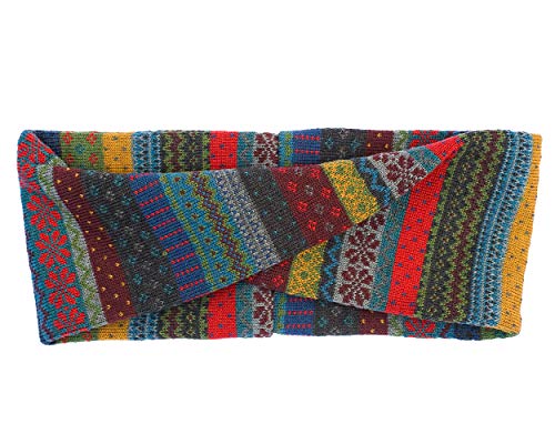 Invero Merino Tara bandeau laine anthracite anti-frisotis pour protéger vos oreilles du froid