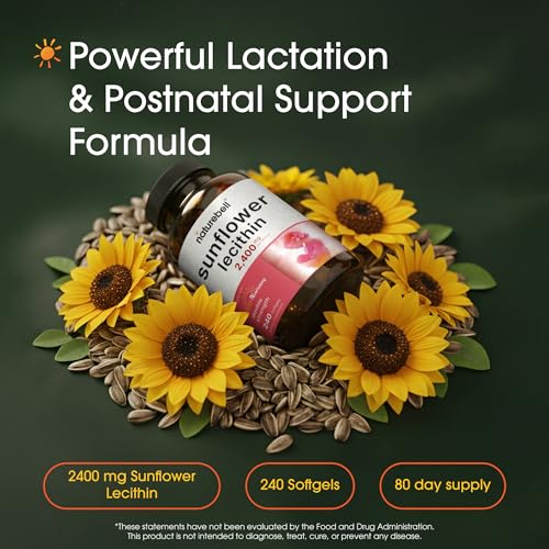 NatureBell Sunflower Lecithin Softgels