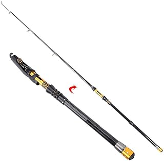 Angelstock, Glatte, verstärkte Rute Mini-Größe Carbon-Korrosionsbeständigkeit Mini-Angelrute, 1 PCS Seefischerei für Pool ...