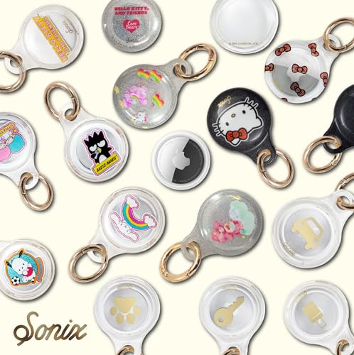 Image of Sonix x Sanrio Cases for Apple AirTags with Keychain (Care Bears + Hello Kitty & Friends)