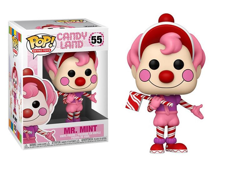 FunkoPop Candyland + Protector: Pop! Retro Toys Vinyl Figure (Gift Set Bundled with ToyBop Brand Box Protector Collector Case) (Mr. Mint)