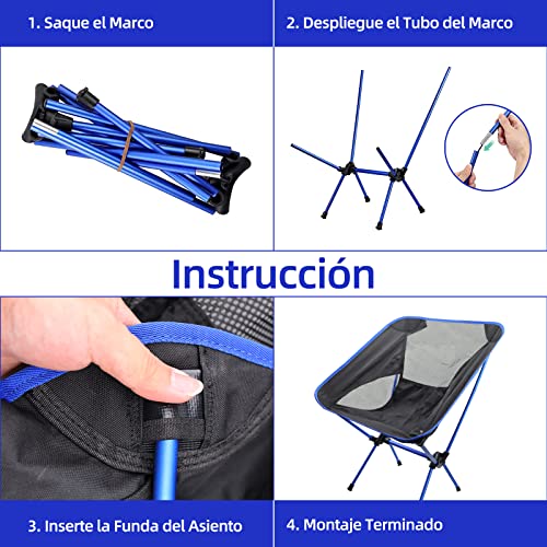 Mejores precios y opiniones de Silla plegable camping los 10 mejores. 27 Imagen adicional